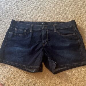 Joe's Jeans Women's Dark Blue Jean Shorts